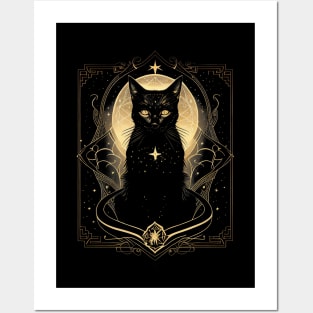 The Black Cat Tarot Card Posters and Art